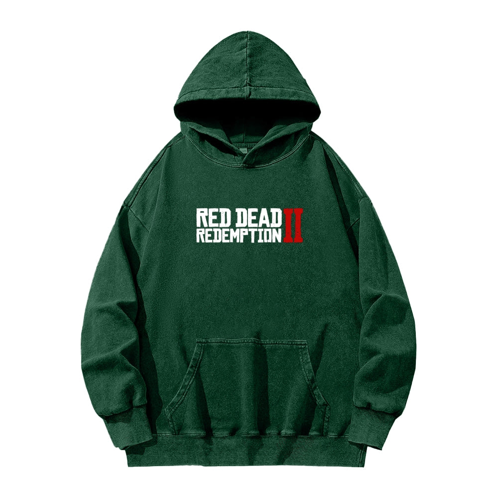 Red Dead Redemption Unisex Washed Hoodie 2605006973