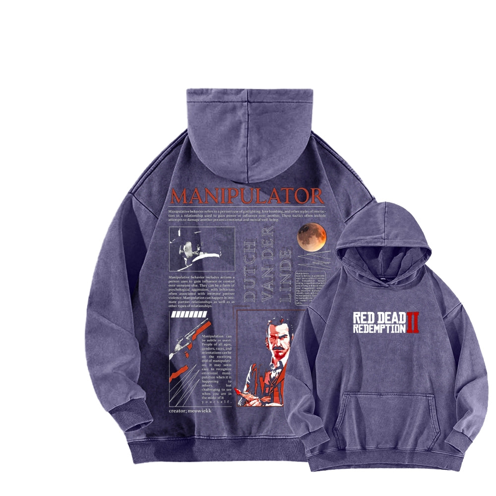 Red Dead Redemption Unisex Washed Hoodie 2605006973
