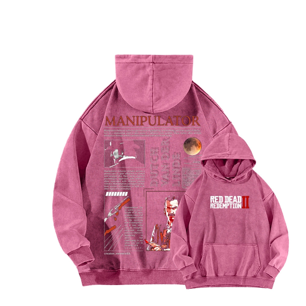 Red Dead Redemption Unisex Washed Hoodie 2605006973