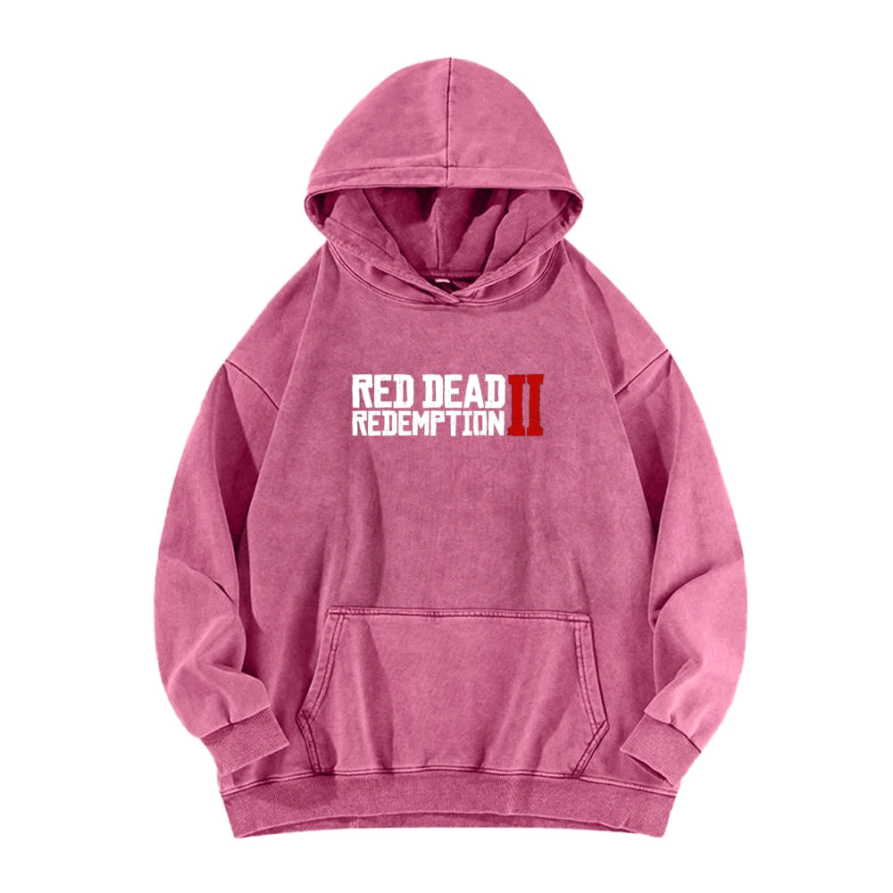 Red Dead Redemption Unisex Washed Hoodie 2605006973