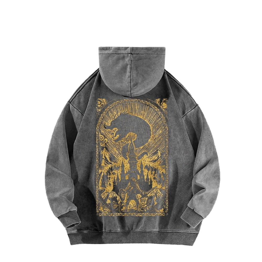 The Legend of Zelda Unisex Washed Hoodie 2605010411