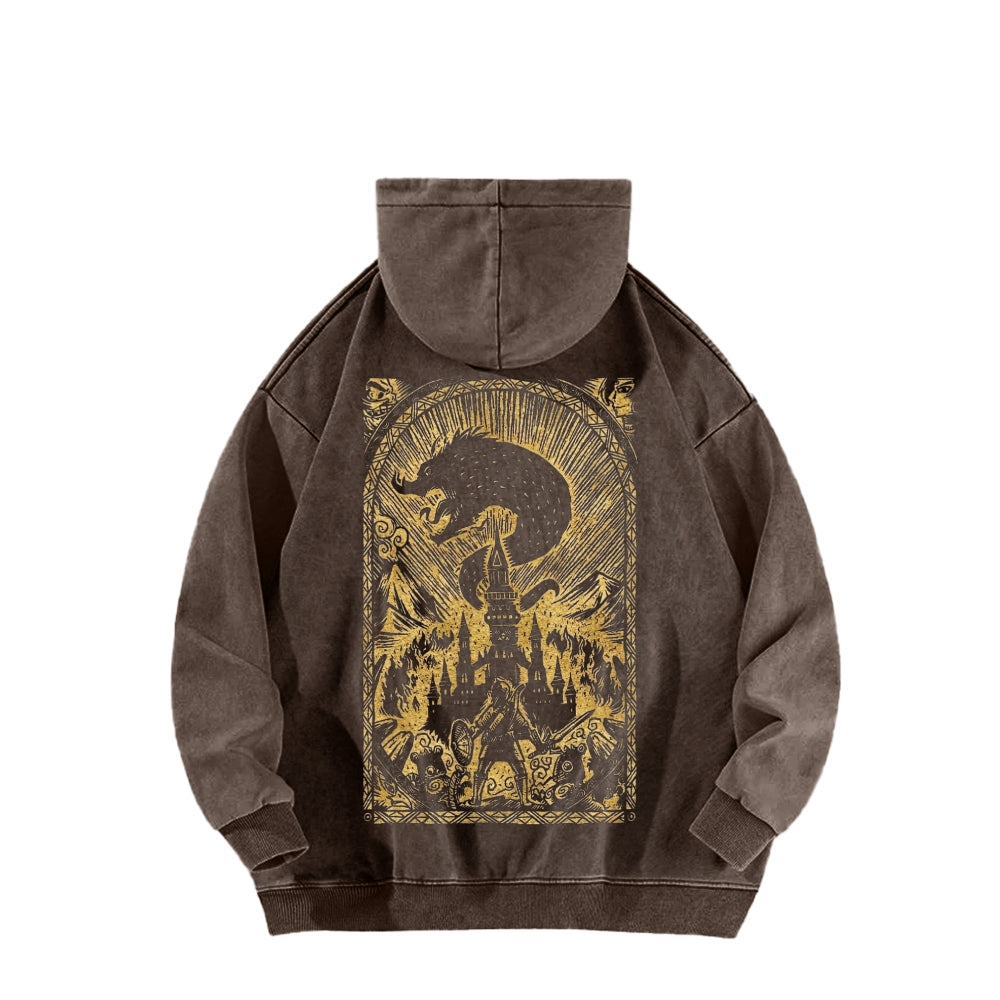The Legend of Zelda Unisex Washed Hoodie 2605010411