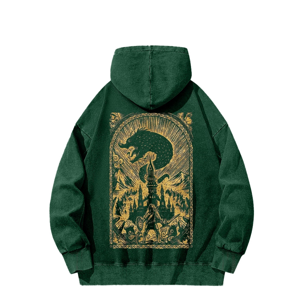 The Legend of Zelda Unisex Washed Hoodie 2605010411