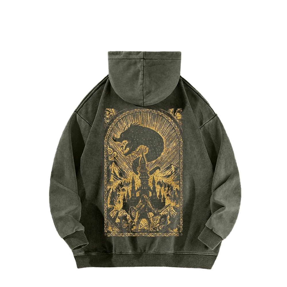 The Legend of Zelda Unisex Washed Hoodie 2605010411