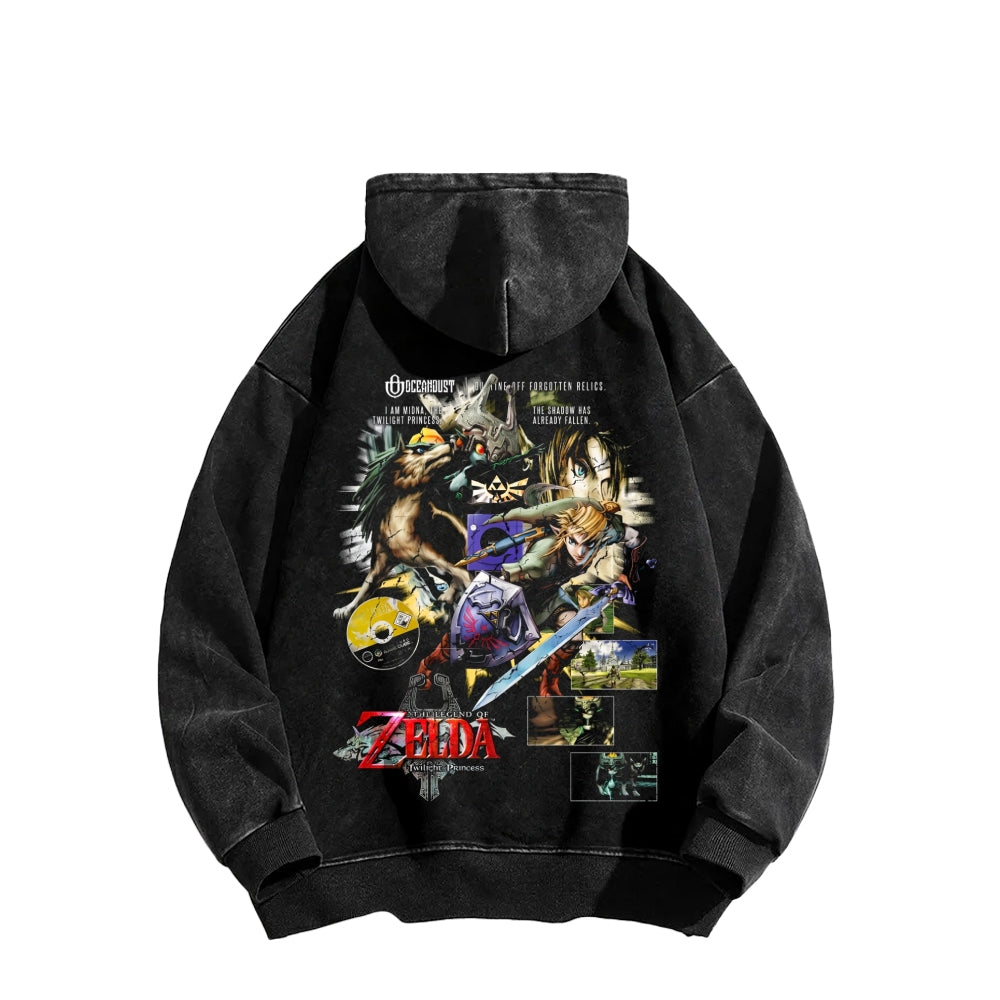The Legend of Zelda Unisex Washed Hoodie 2605010420
