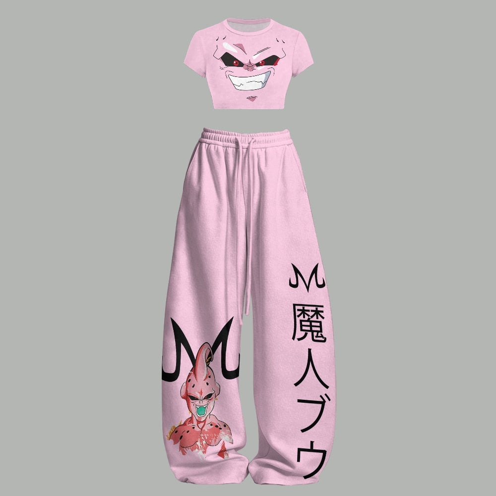 DRAGON BALL Top & Elasticated Trousers Two-Piece Set