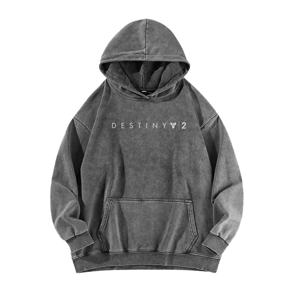 Destiny Unisex Washed Hoodie 2605015663