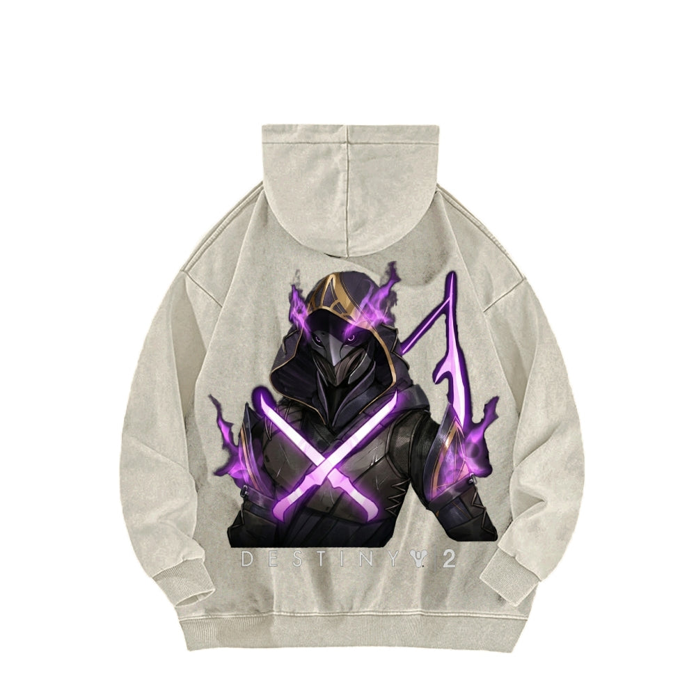 Destiny Unisex Washed Hoodie 2605015663
