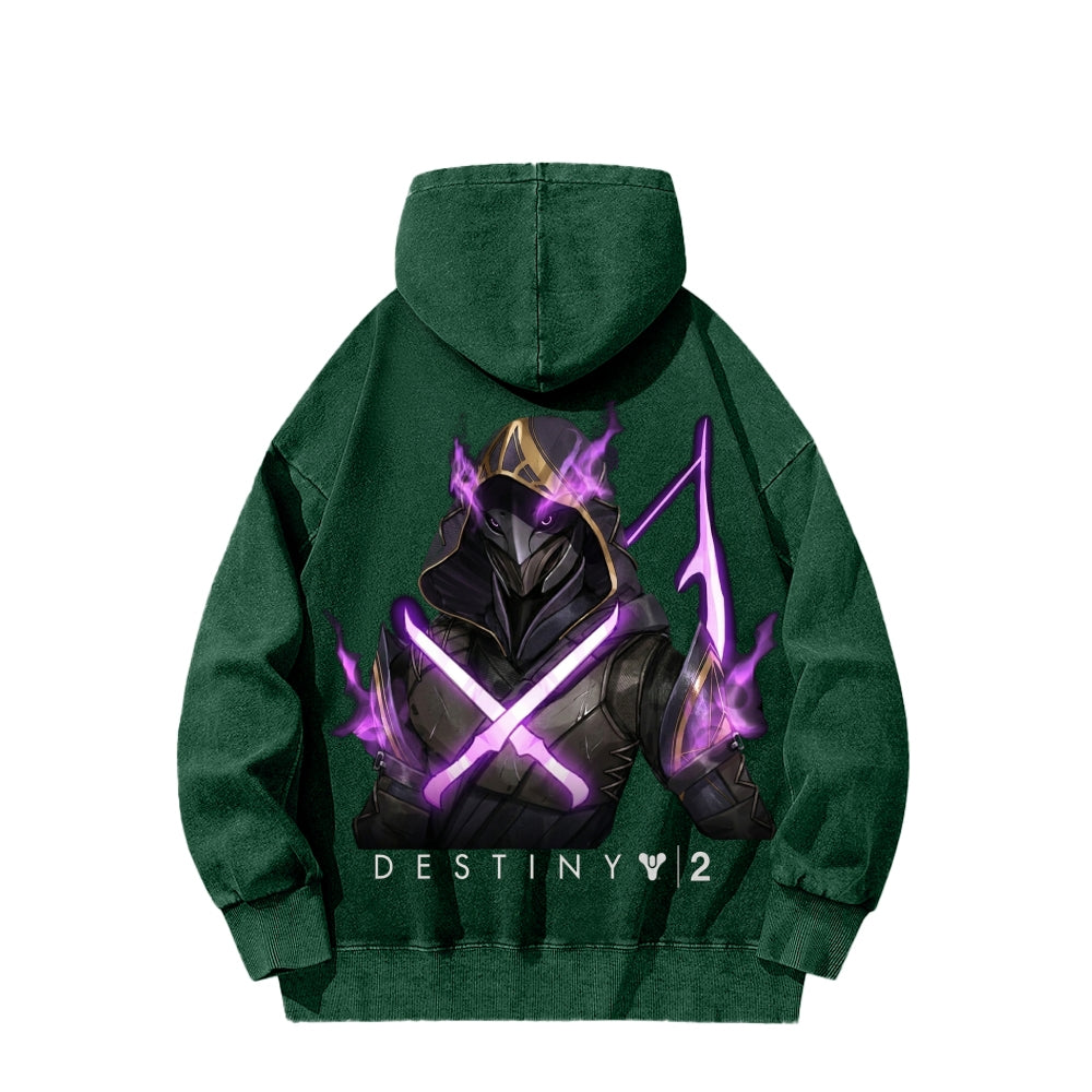 Destiny Unisex Washed Hoodie 2605015663
