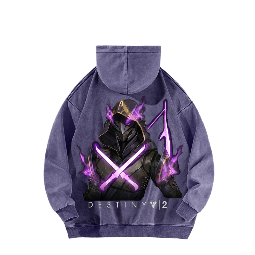 Destiny Unisex Washed Hoodie 2605015663