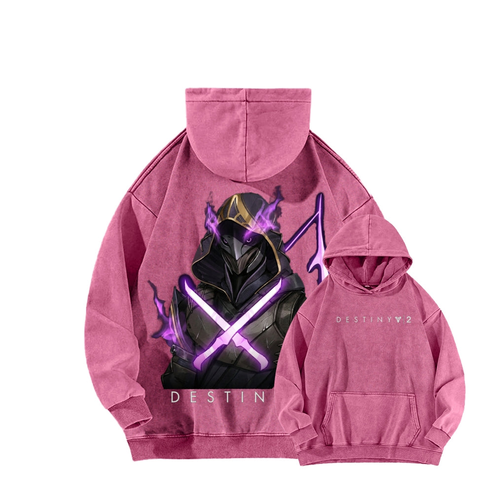 Destiny Unisex Washed Hoodie 2605015663