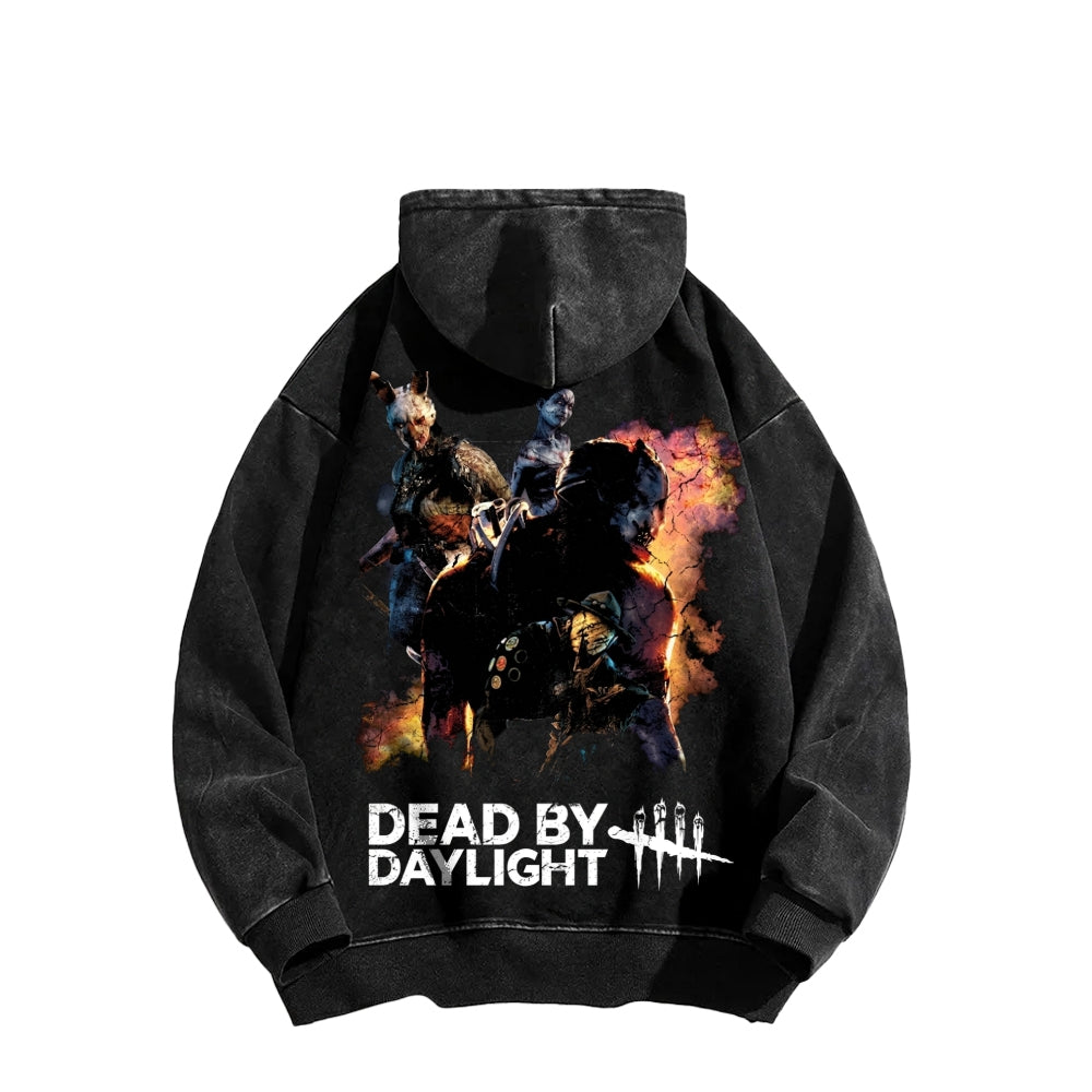 Dead by Daylight Unisex Washed Hoodie 2605016596