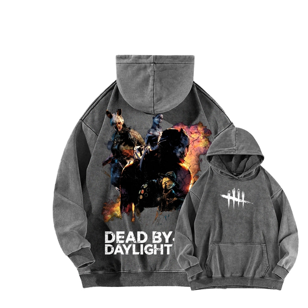 Dead by Daylight Unisex Washed Hoodie 2605016596