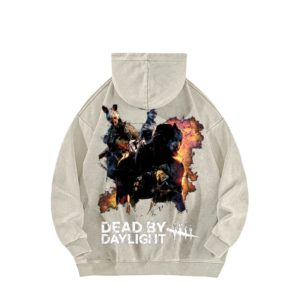 Dead by Daylight Unisex Washed Hoodie 2605016596