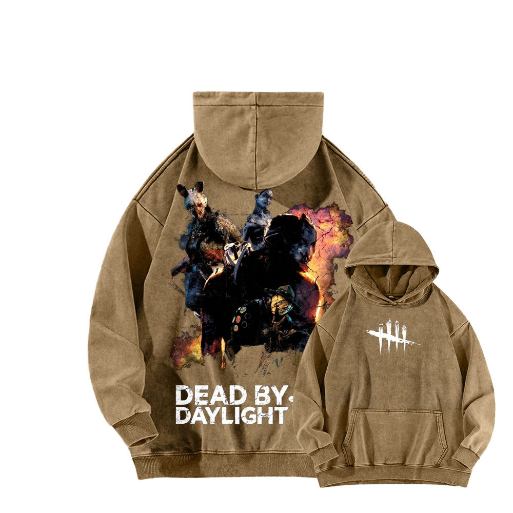 Dead by Daylight Unisex Washed Hoodie 2605016596