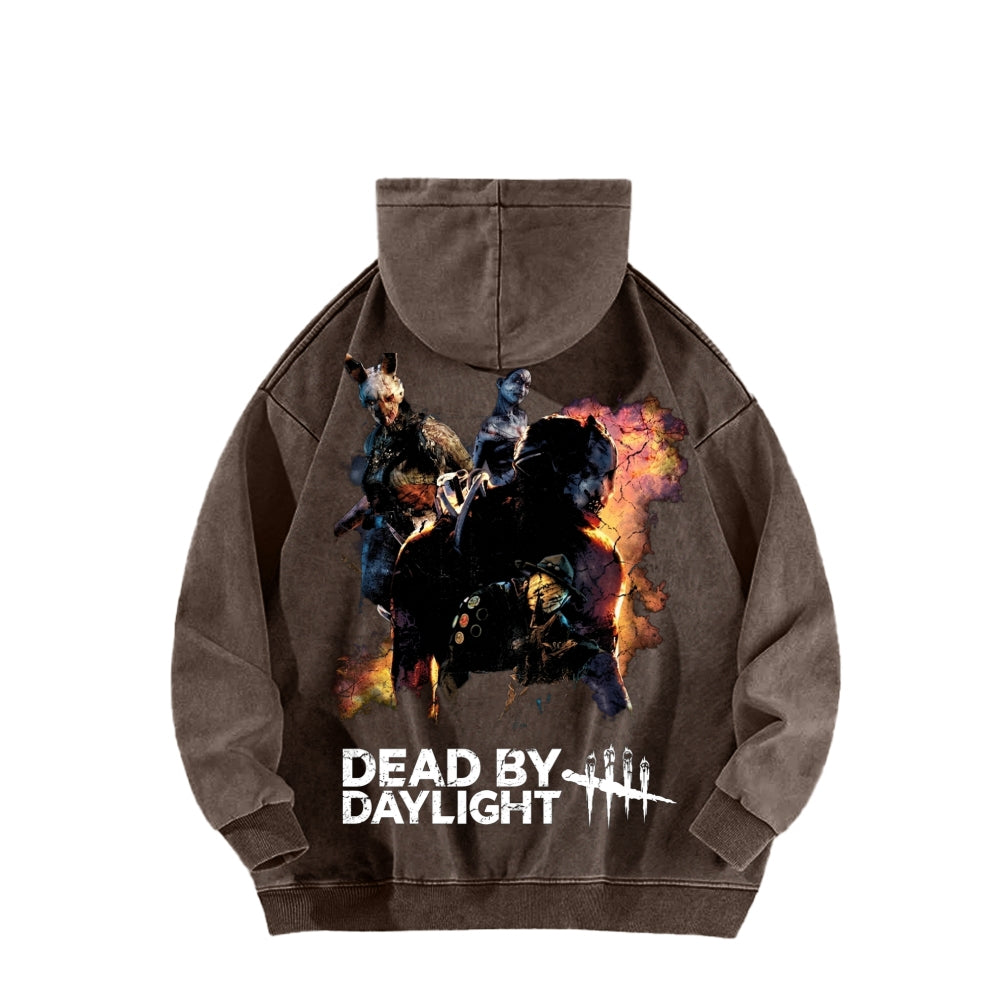 Dead by Daylight Unisex Washed Hoodie 2605016596