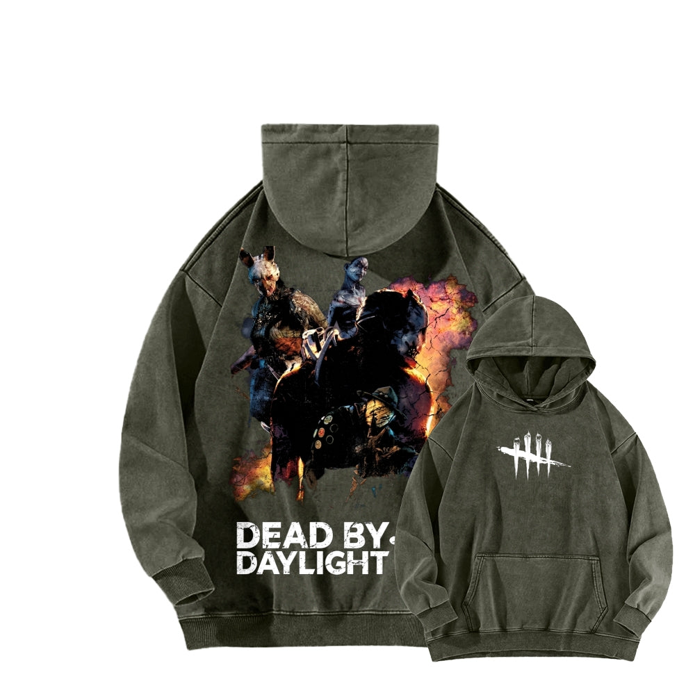 Dead by Daylight Unisex Washed Hoodie 2605016596
