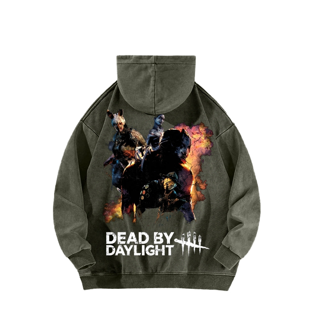 Dead by Daylight Unisex Washed Hoodie 2605016596