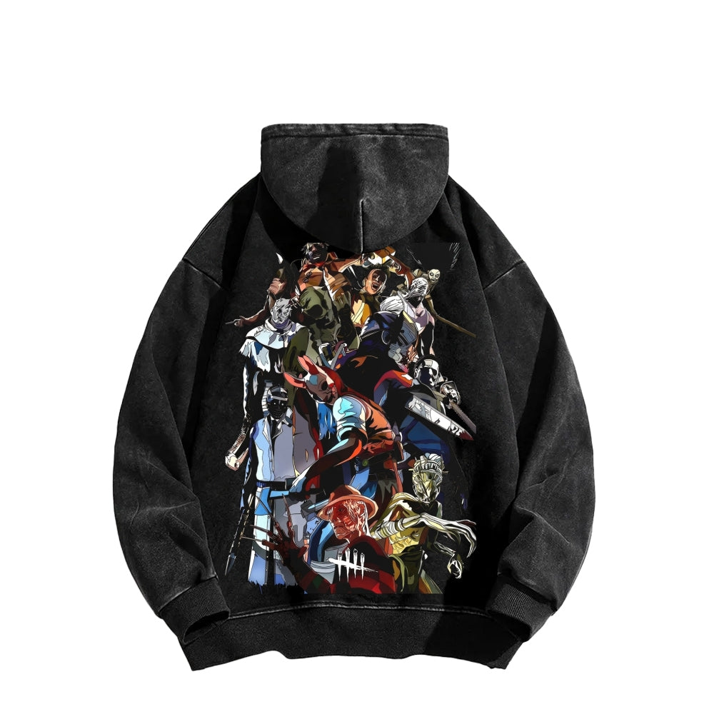 Dead by Daylight Unisex Washed Hoodie 2605016604