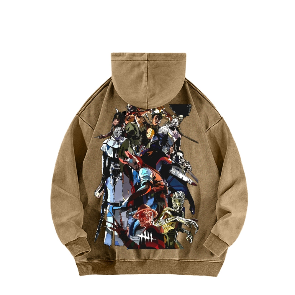 Dead by Daylight Unisex Washed Hoodie 2605016604