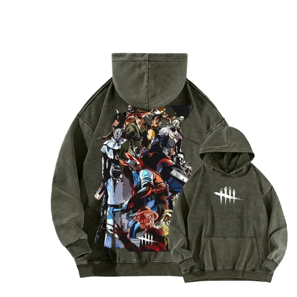 Dead by Daylight Unisex Washed Hoodie 2605016604