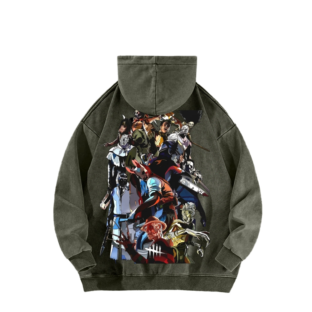 Dead by Daylight Unisex Washed Hoodie 2605016604