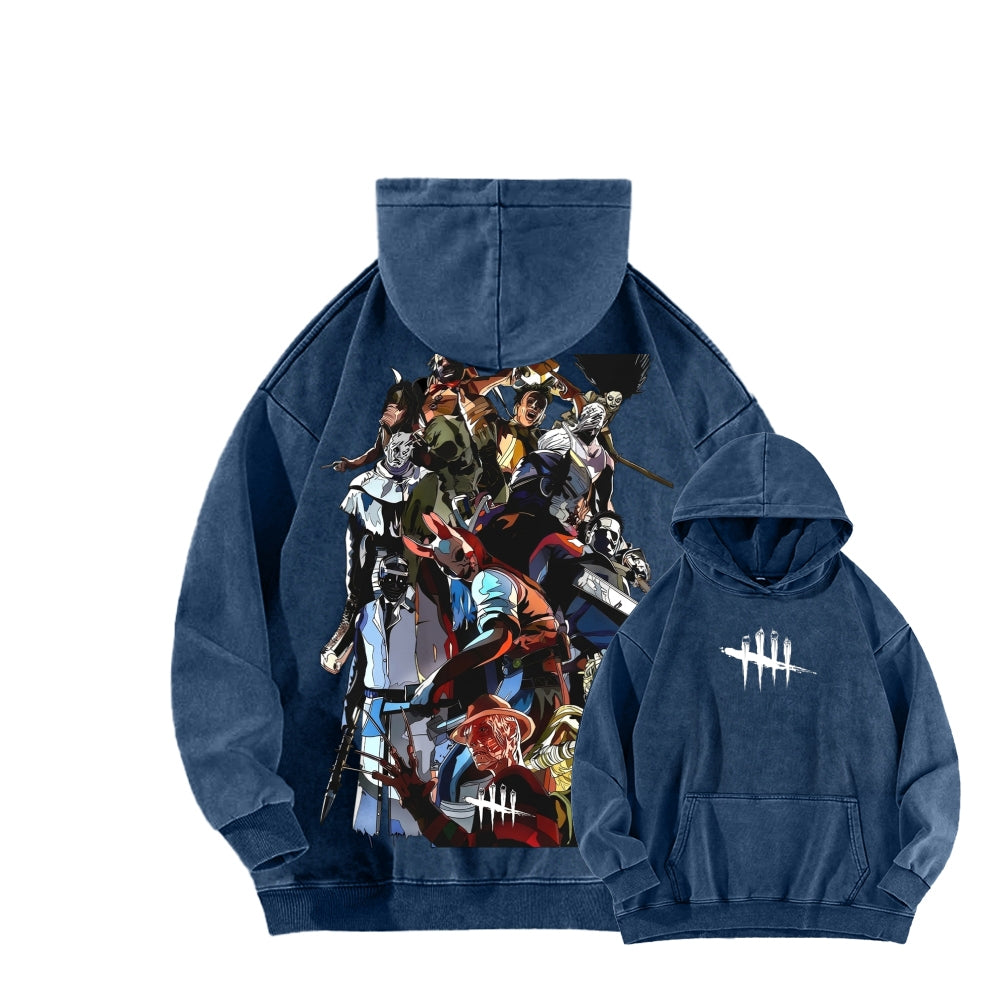 Dead by Daylight Unisex Washed Hoodie 2605016604