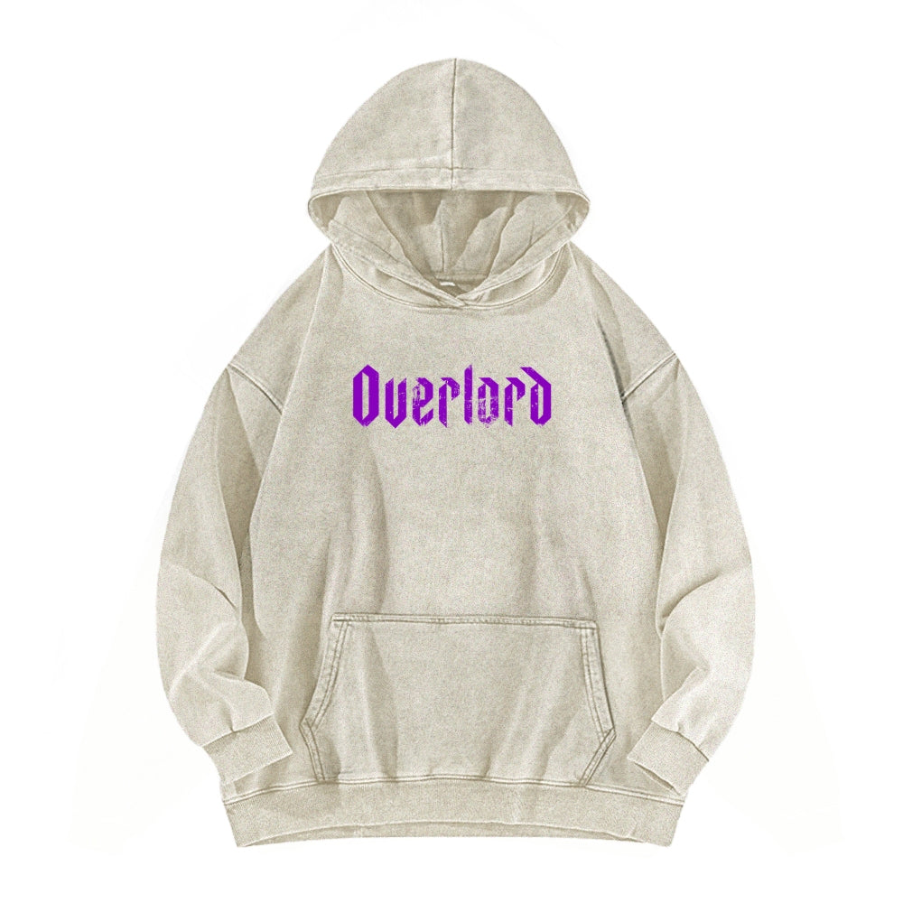 Overlord Unisex Washed Hoodie 2606002908