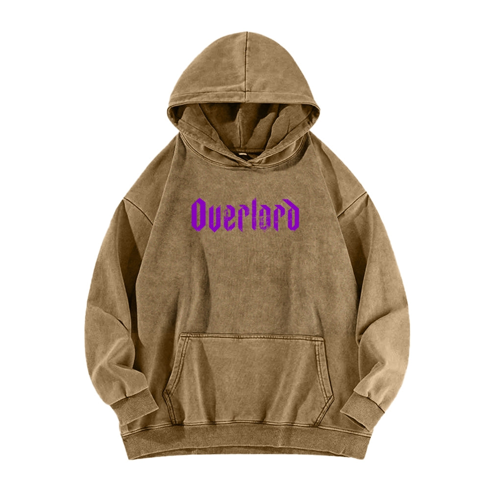 Overlord Unisex Washed Hoodie 2606002908