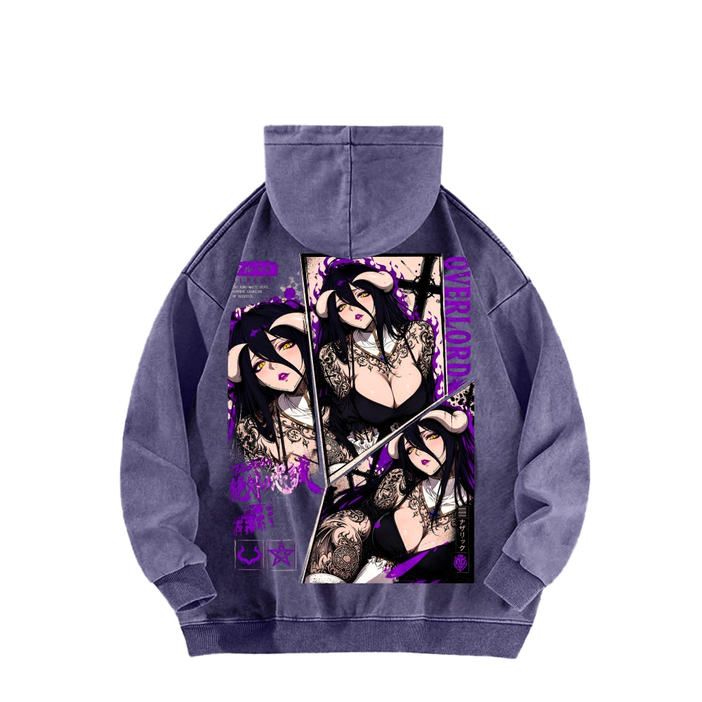 Overlord Unisex Washed Hoodie 2606002908