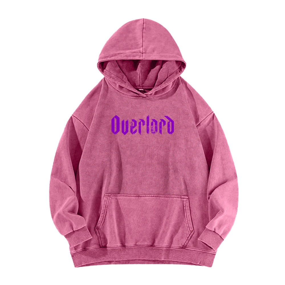 Overlord Unisex Washed Hoodie 2606002908