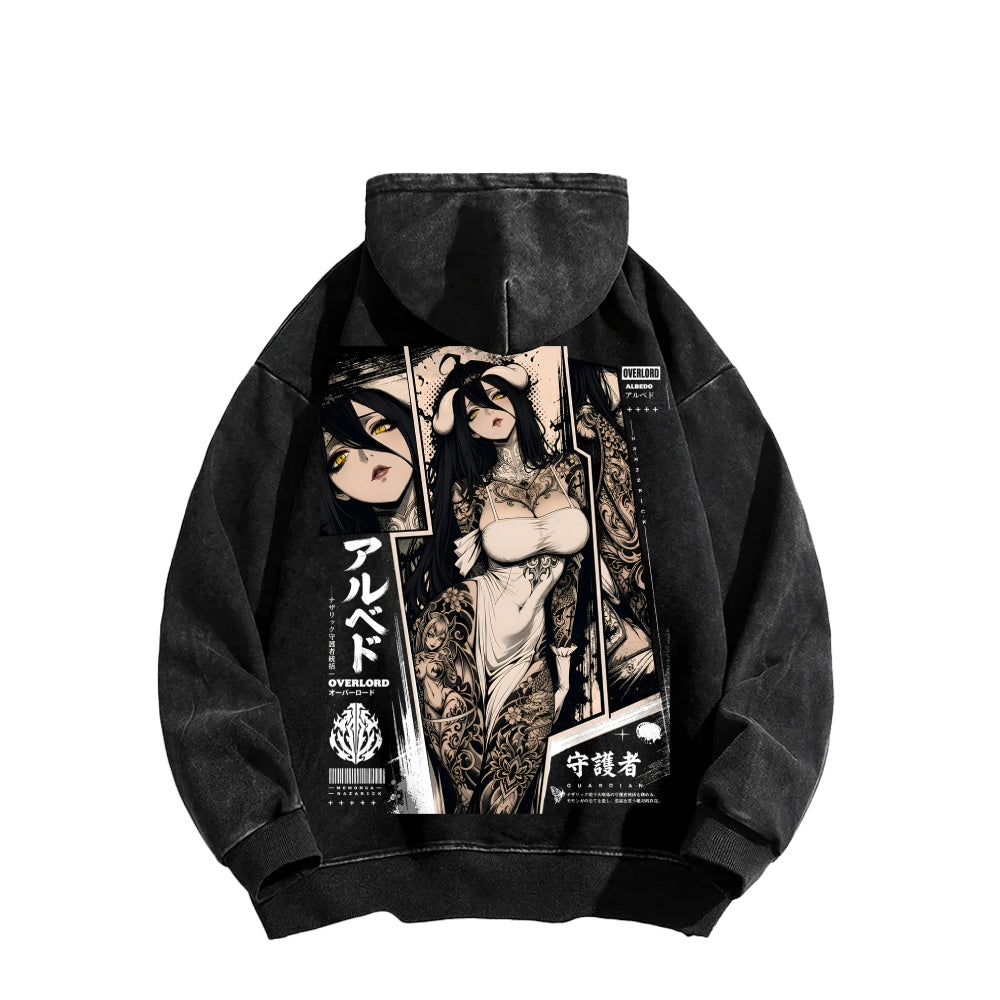 Overlord Unisex Washed Hoodie 2606002913