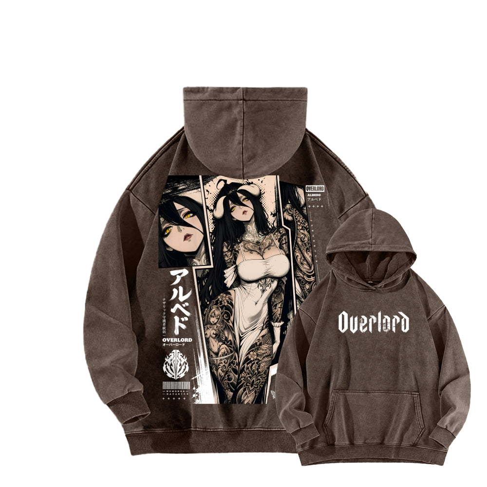 Overlord Unisex Washed Hoodie 2606002913