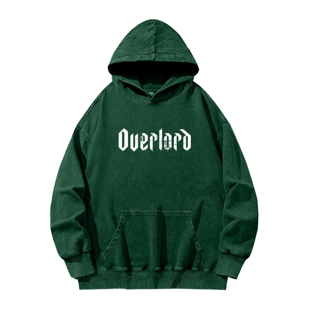Overlord Unisex Washed Hoodie 2606002913