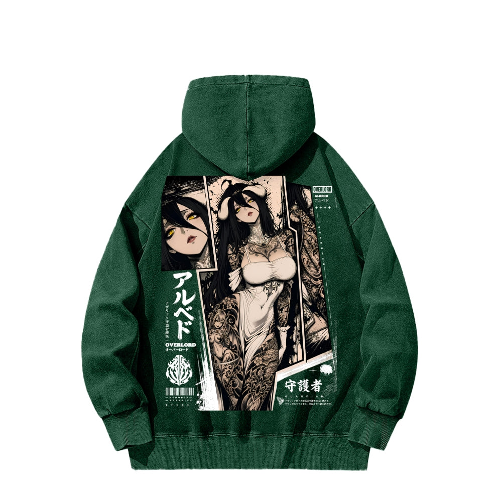 Overlord Unisex Washed Hoodie 2606002913