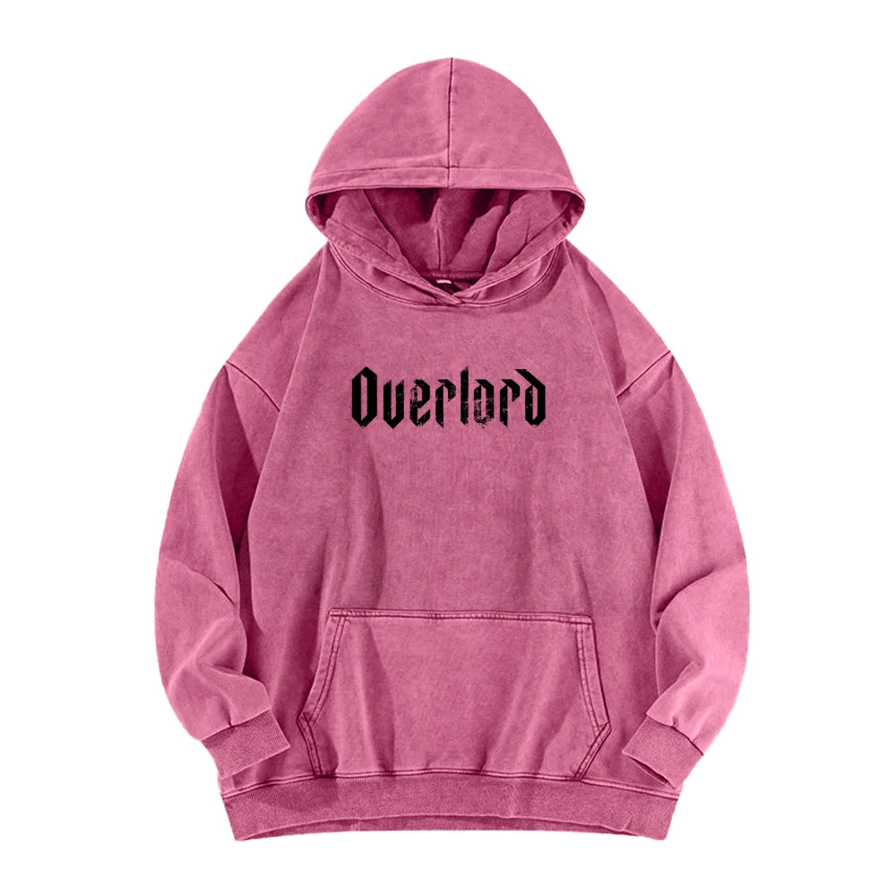 Overlord Unisex Washed Hoodie 2606002913