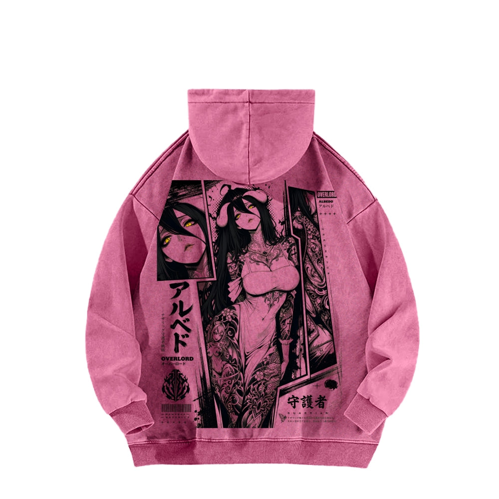 Overlord Unisex Washed Hoodie 2606002913