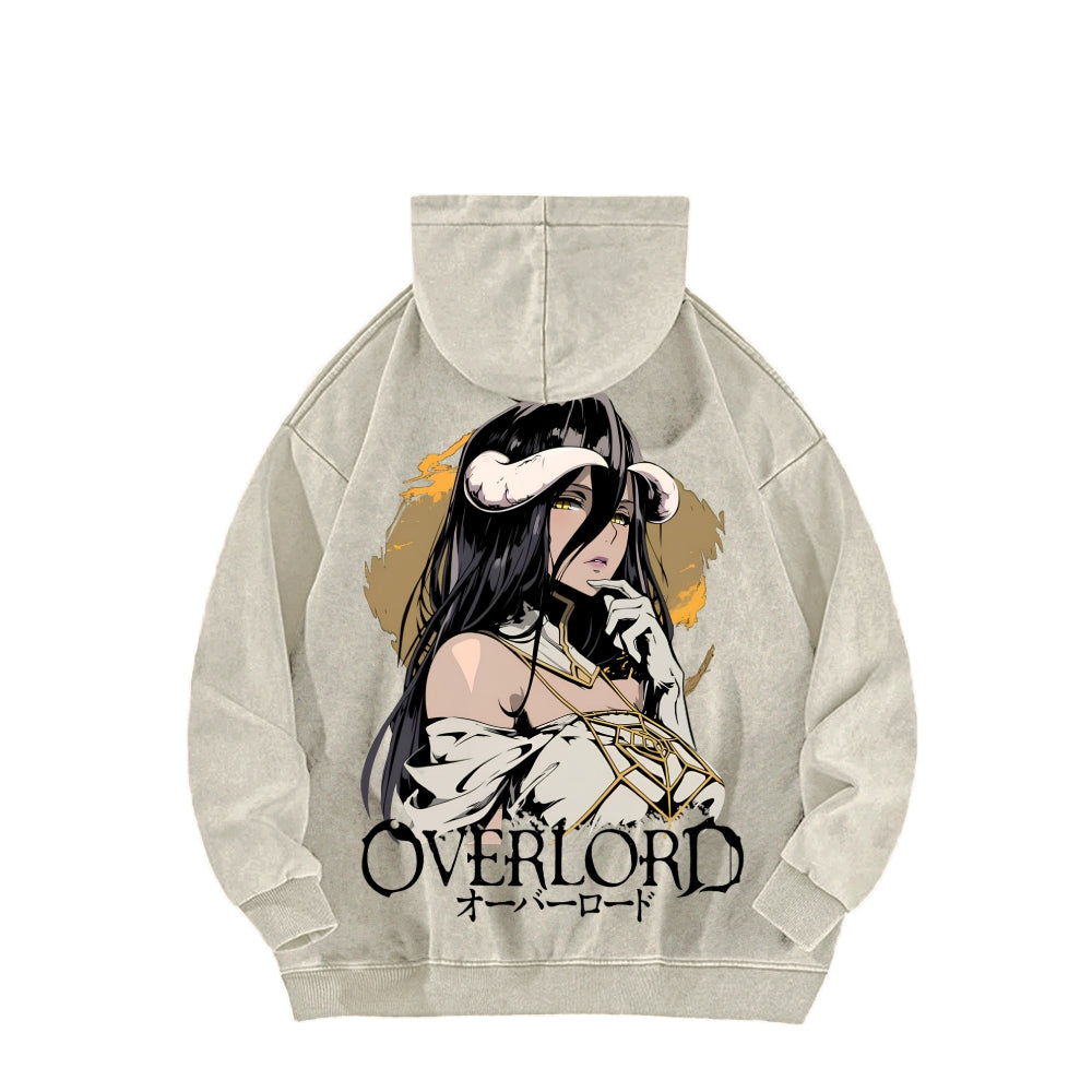 Overlord Unisex Washed Hoodie 2606002918