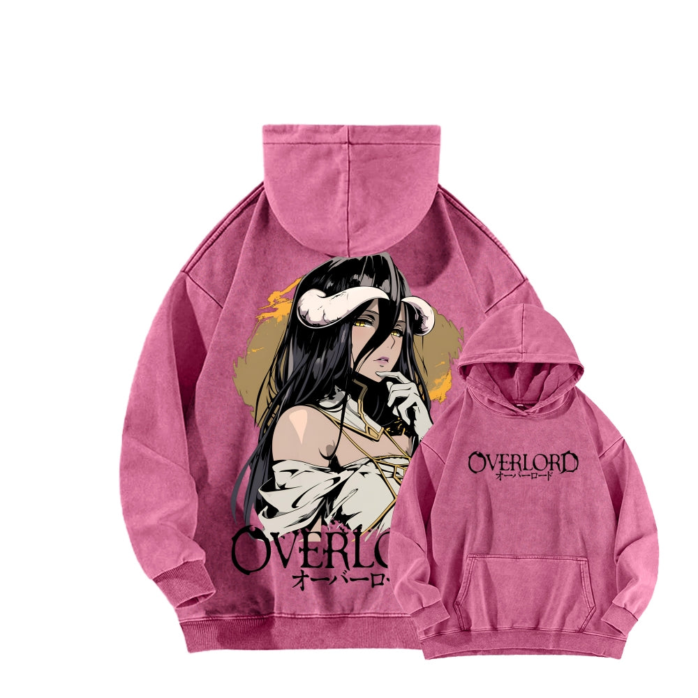 Overlord Unisex Washed Hoodie 2606002918