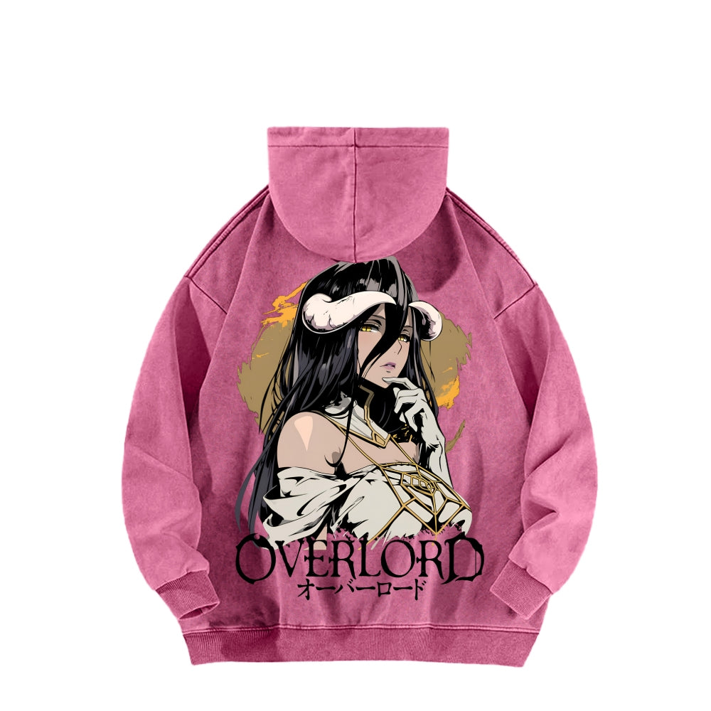 Overlord Unisex Washed Hoodie 2606002918