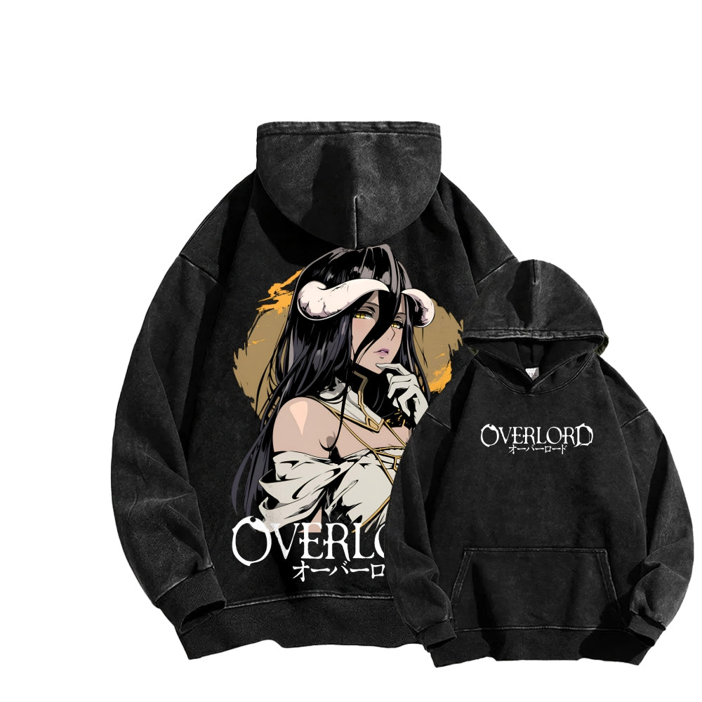 Overlord Unisex Washed Hoodie 2606002918