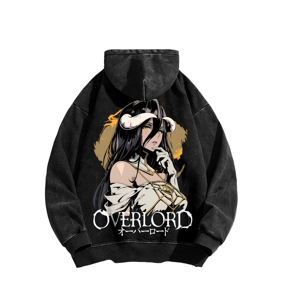 Overlord Unisex Washed Hoodie 2606002918
