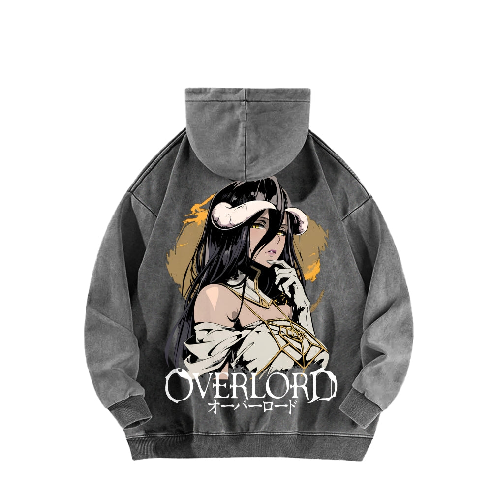 Overlord Unisex Washed Hoodie 2606002918
