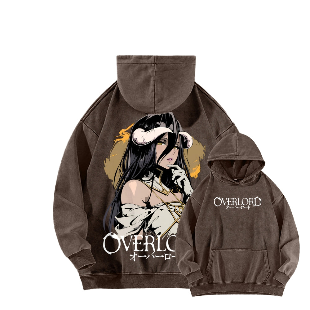 Overlord Unisex Washed Hoodie 2606002918
