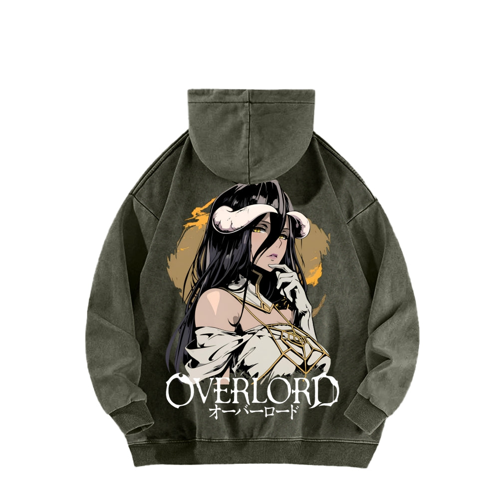 Overlord Unisex Washed Hoodie 2606002918