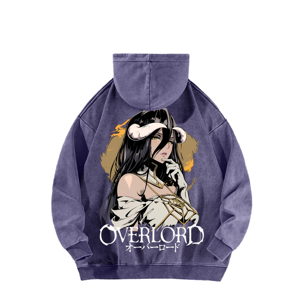 Overlord Unisex Washed Hoodie 2606002918