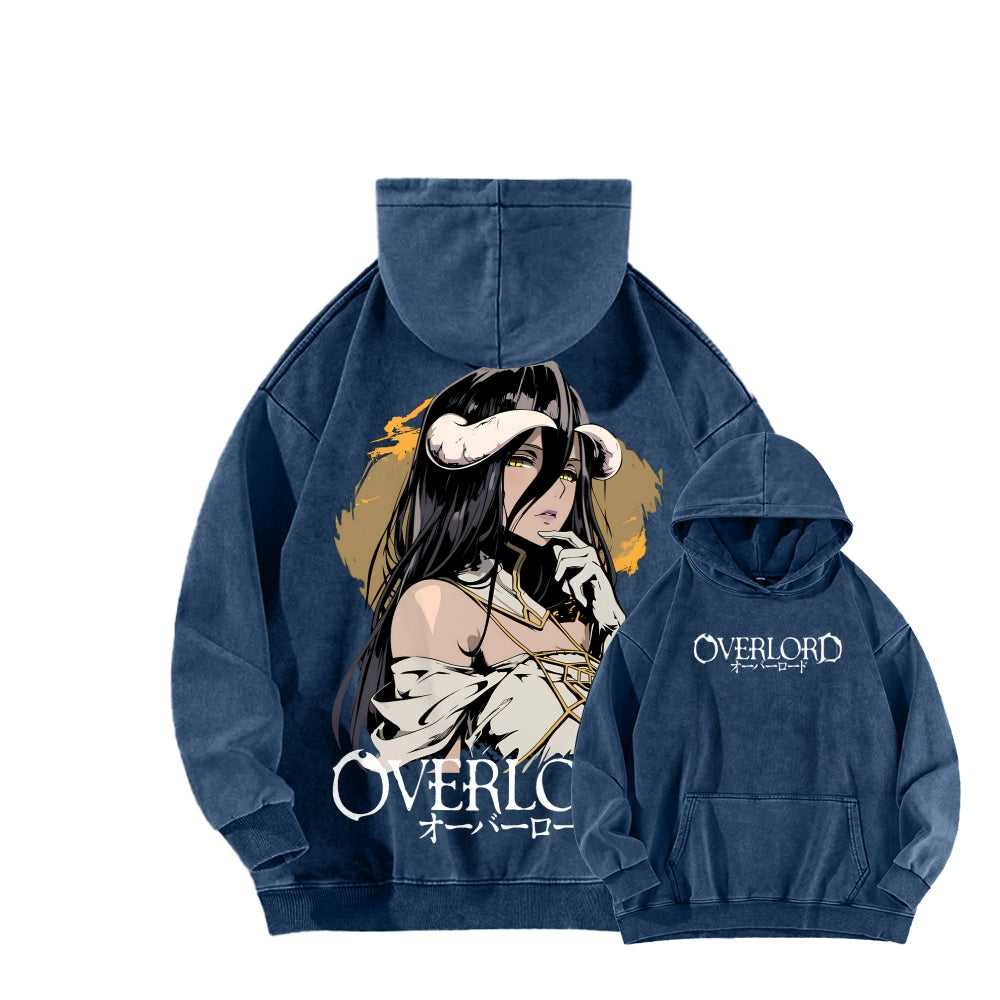 Overlord Unisex Washed Hoodie 2606002918
