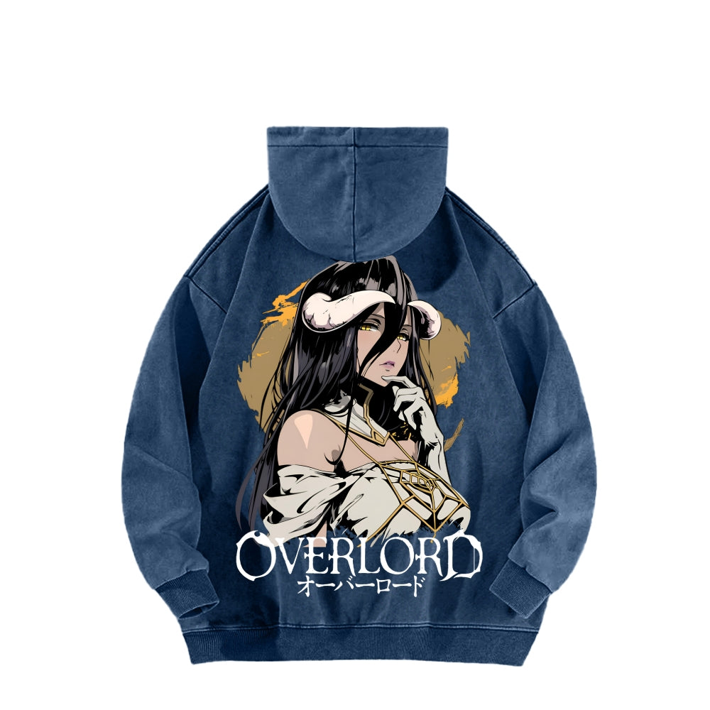 Overlord Unisex Washed Hoodie 2606002918