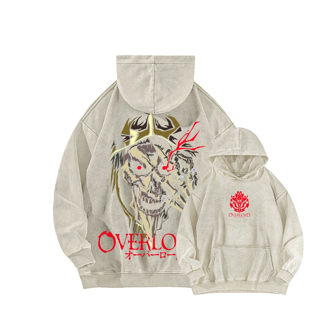 Overlord Unisex Washed Hoodie 2606002928