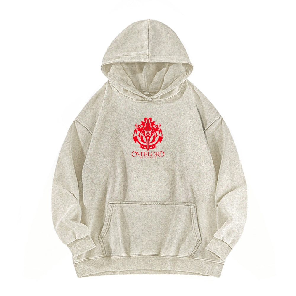 Overlord Unisex Washed Hoodie 2606002928